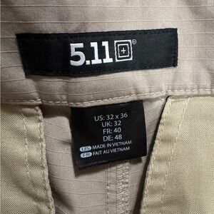5.11 Tactical Fit Tac Pants - 2 pair